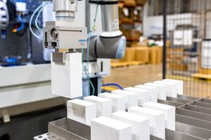 Efficient Automated Medical Caddy Manufacturing Robot