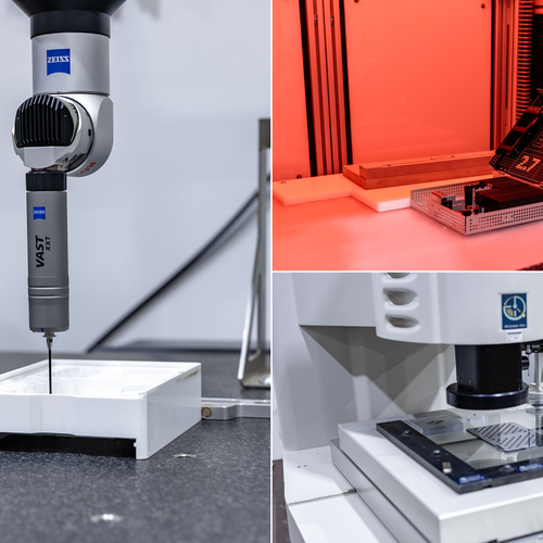 Arcamed's Use of Zeiss CMM, Micro-Vu Vision System, and Proprietary Automated Inspection System to Guarantee Quality